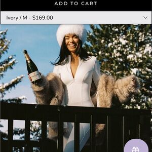 WISKII
LONG SLEEVE HALF-ZIP FULL LENGTH UNITARD
Ivory
Size S